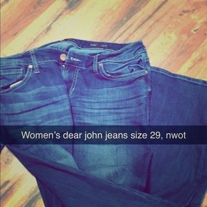 NWOT Dear John Jeans